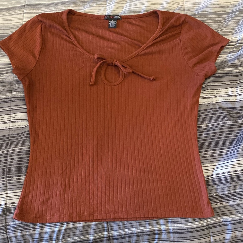 Front tie shirt